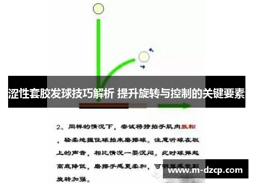 涩性套胶发球技巧解析 提升旋转与控制的关键要素